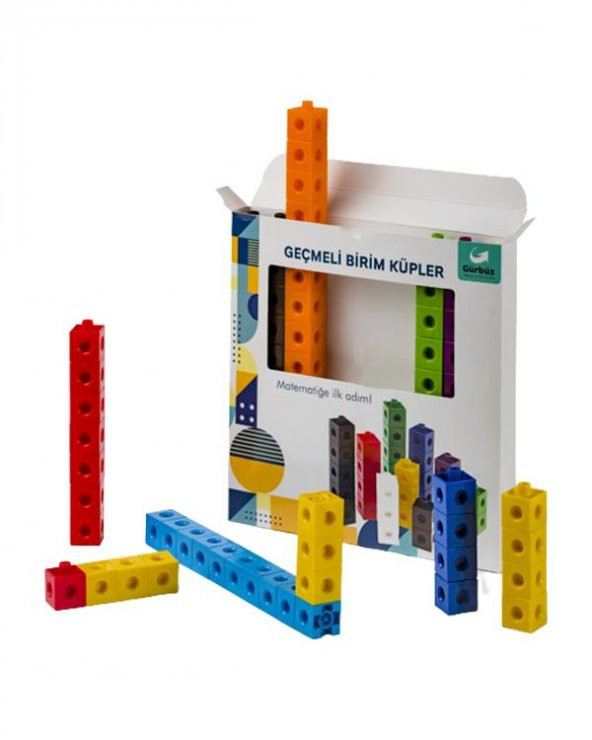 Geçmeli Birim Küpler Gürbüz Yayınları - 2