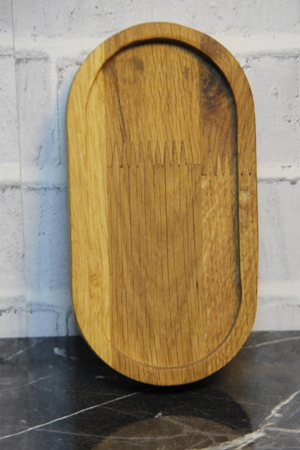 İLİVA Çok Amaçlı Düzenleyici Organizer, Ahşap Sunumluk, Çerezlik, Yağdanlık Altı, Banyo Sabunluk vb. - 2