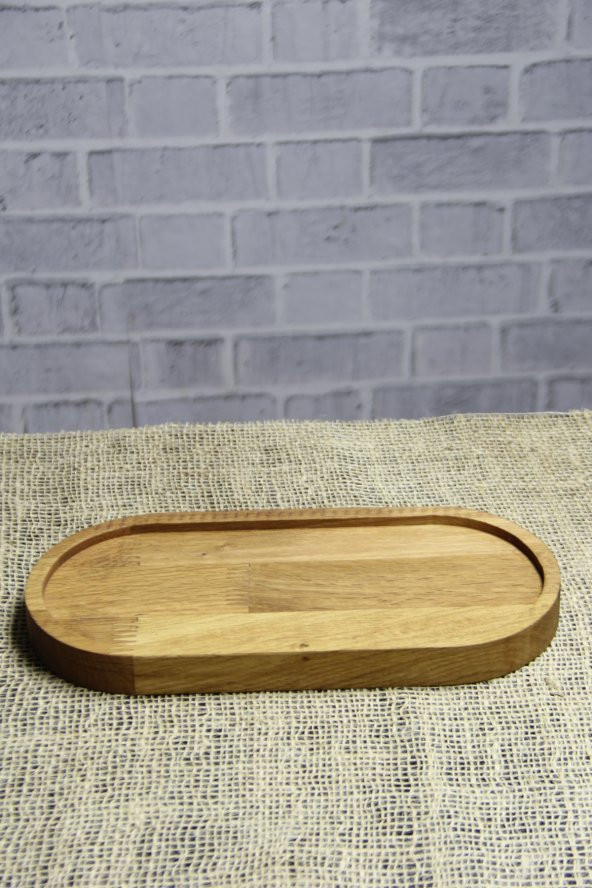 İLİVA Çok Amaçlı Düzenleyici Organizer, Ahşap Sunumluk, Çerezlik, Yağdanlık Altı, Banyo Sabunluk vb. - 3