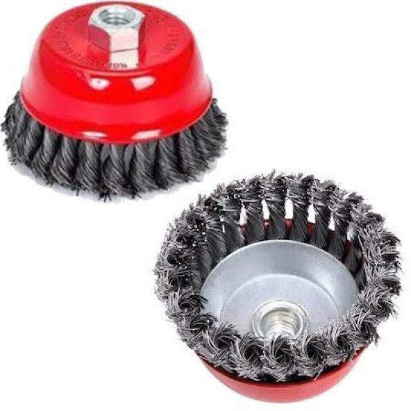 ÇANAK TEL FIRÇA BURGULU 125 MM ERA TOOL - 2