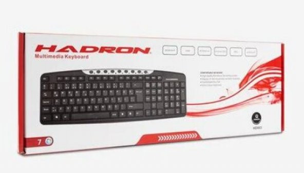 Hadron HD803 Usb Kablolu Multimedya Q Klavye - Resim 2
