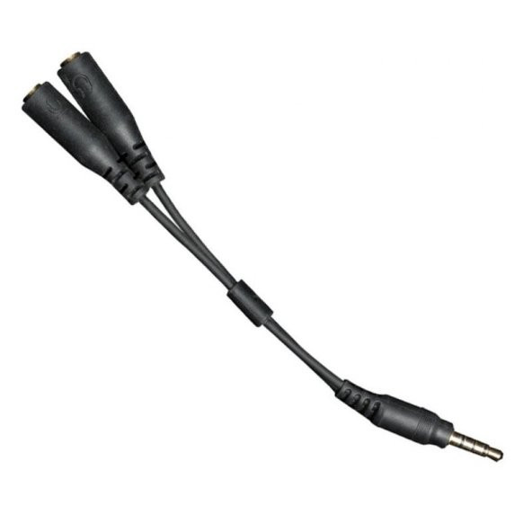HyperX Cloud Kulaklık Yedek Kablo (Çift Jakı Tek Jaka Çevirici)