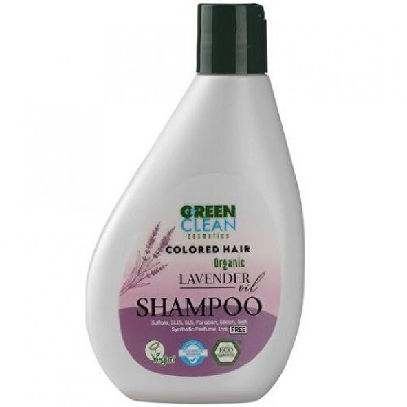 U Green Clean Şampuan 275 ml Boyalı Saçlar Lavanta