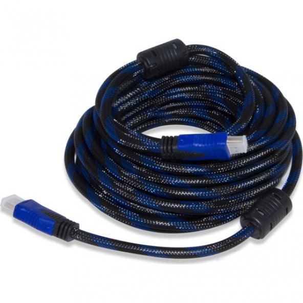 Qport HDMI to HDMI 10 M Altın Uçlu Kablo (Q-HDMI10) - 2