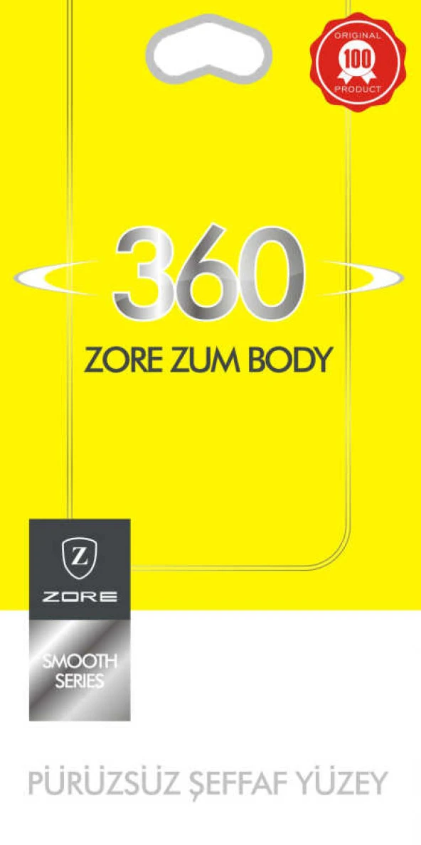 Galaxy S6 Edge Zore Ön Arka Zum Body Ekran Koruyucu