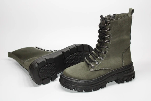 ENSA ORTOPEDİK TABAN KANCALI FERMUARLI KADIN POSTAL BOT - 6