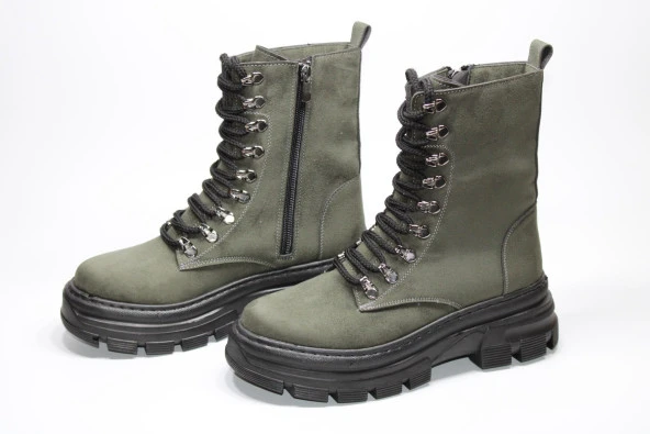 ENSA ORTOPEDİK TABAN KANCALI FERMUARLI KADIN POSTAL BOT - 7