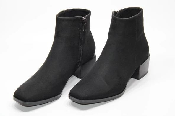 LADYPARK KALIN TOPUKLU BAĞSIZ FERMUARLI KADIN GÜNLÜK BİLEK BOT - 8