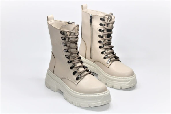 ENSA ORTOPEDİK TABAN KANCALI FERMUARLI KADIN SİYAH POSTAL BOT - 6