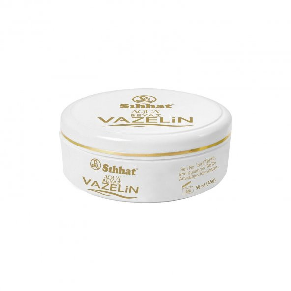 SIHHAT BEYAZ VAZELİN 50gr. (Küçük)