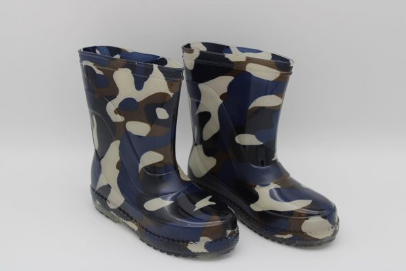 GEZER ERKEK ÇOCUĞU KAYMAZ TABAN ASTARSIZ YAĞMUR-KAR ÇİZMESİ