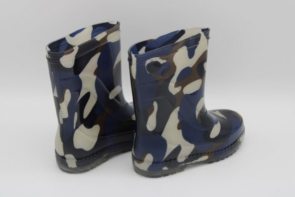 GEZER ERKEK ÇOCUĞU KAYMAZ TABAN ASTARSIZ YAĞMUR-KAR ÇİZMESİ - 3