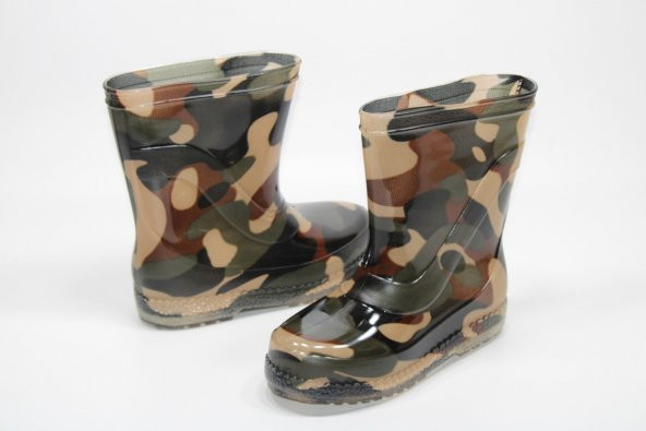 GEZER ERKEK ÇOCUĞU KAYMAZ TABAN ASTARSIZ YAĞMUR-KAR ÇİZMESİ - 5