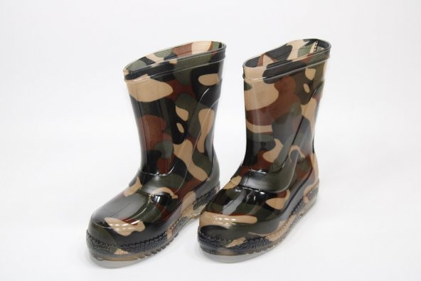 GEZER ERKEK ÇOCUĞU KAYMAZ TABAN ASTARSIZ YAĞMUR-KAR ÇİZMESİ - 7