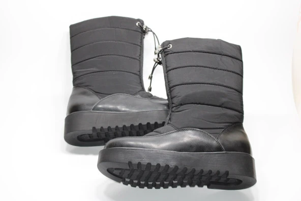 LADYPARK ORTOPEDİK KAYMAZ TABAN PARAŞÜT KUMAŞ KADIN SİYAH KARBOTU - 3