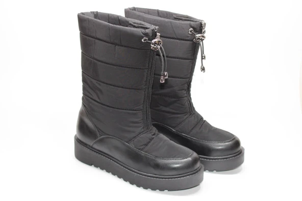 LADYPARK ORTOPEDİK KAYMAZ TABAN PARAŞÜT KUMAŞ KADIN SİYAH KARBOTU - 4