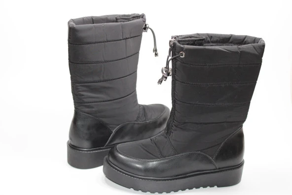 LADYPARK ORTOPEDİK KAYMAZ TABAN PARAŞÜT KUMAŞ KADIN SİYAH KARBOTU - 2