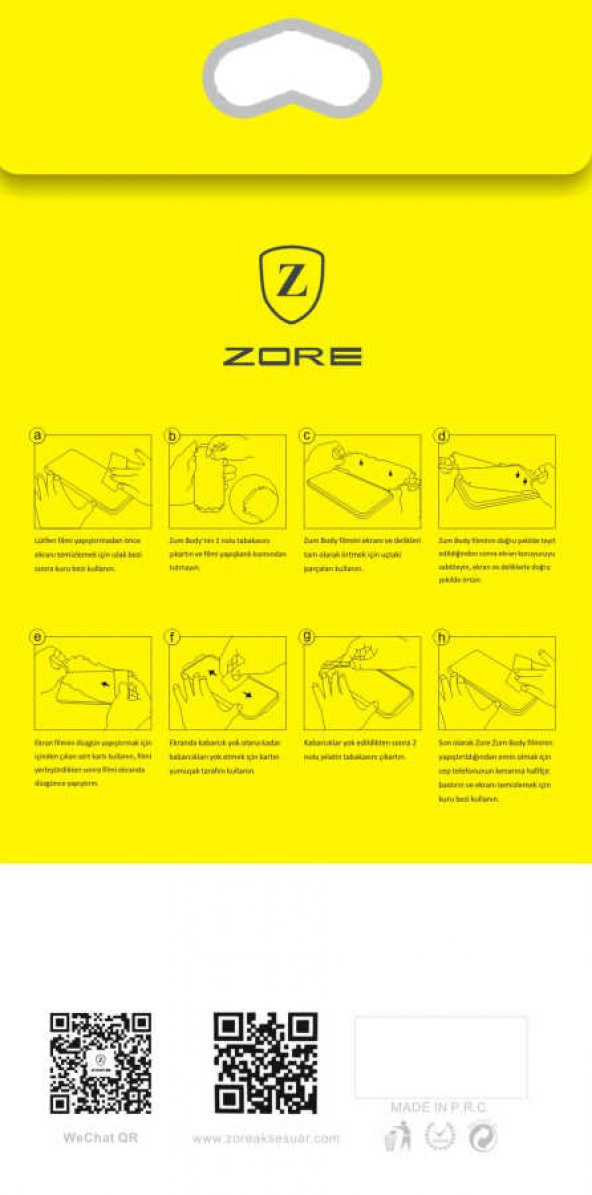 Apple iPhone 8 Zore Ön Arka Zum Body Ekran Koruyucu - 2