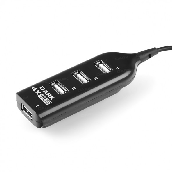 Dark Connect Master U24, 4 Port USB Hub/Usb Çoklayıcı (DK-AC-USB24)