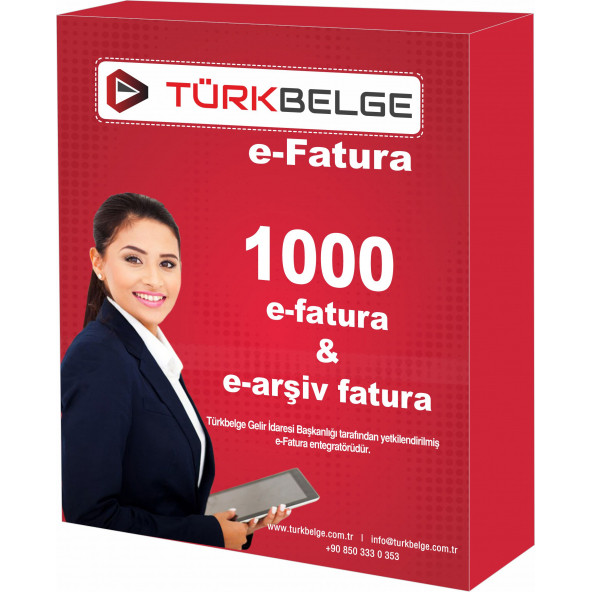 Türkbelge e-fatura / e-arşiv fatura 1.000 kontör