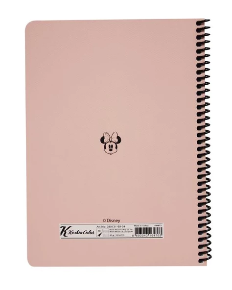 Keskin Color Disney More Bows Less Drama Çizgili Defter 16,5x22,5 80 Yaprak - 2