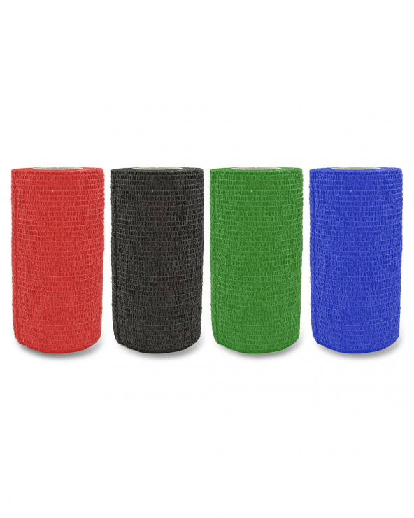 Kerbl Vetlastic Yapışkanlı Bandaj 10 x 450 cm Siyah - 1