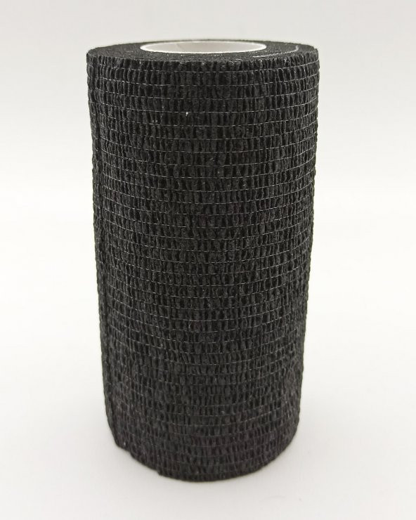 Kerbl Vetlastic Yapışkanlı Bandaj 10 x 450 cm Siyah - 9