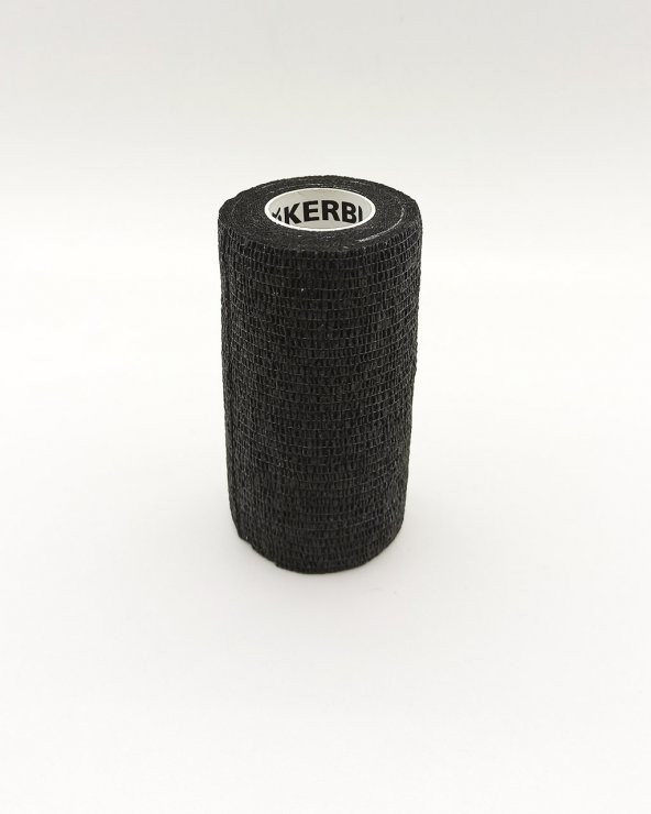 Kerbl Vetlastic Yapışkanlı Bandaj 10 x 450 cm Siyah - 10