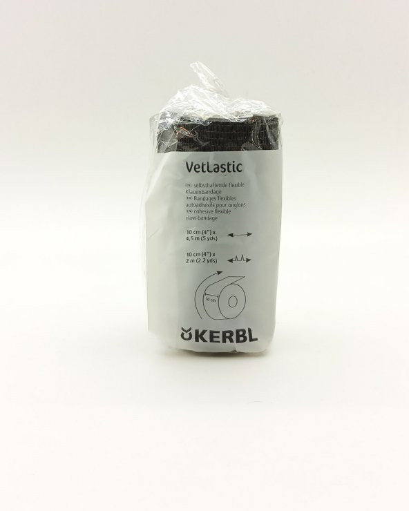 Kerbl Vetlastic Yapışkanlı Bandaj 10 x 450 cm Siyah - 11