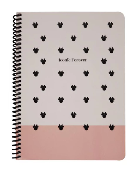 Keskin Color Disney İconic Forever Çizgili Defter 16,5x22,5 80 Yaprak