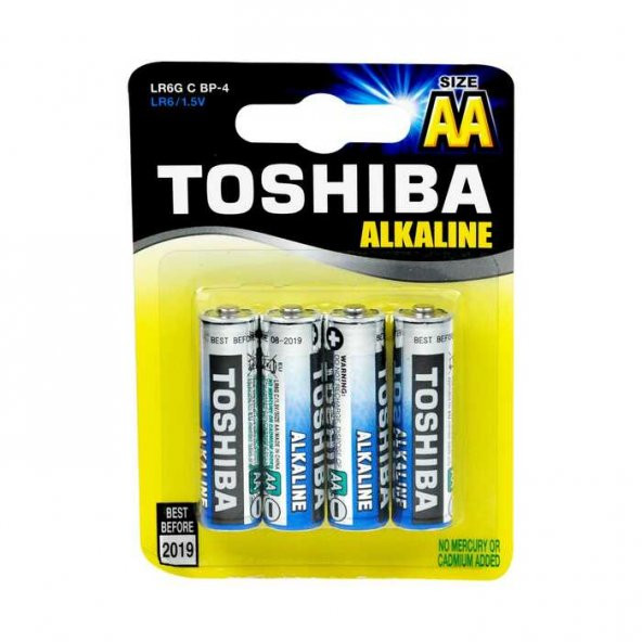 TOSHIBA LR6 BLS ALK.KALEM 4LÜ