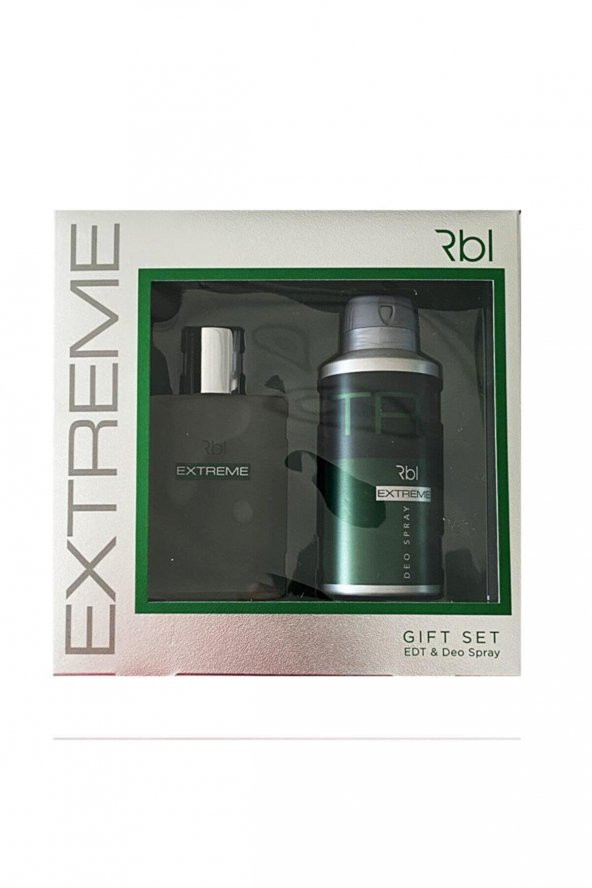 Rbl Extreme 90ml Edt + 150ml Deodorant Erkek Parfüm Set