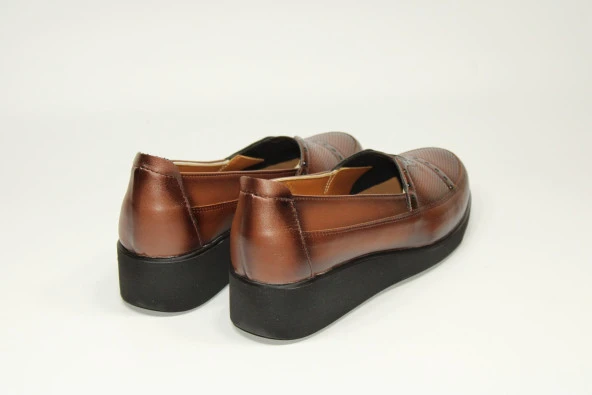 HANIMCA ORTOPEDİK TABAN KADIN GÜNLÜK RAHAT TAŞ DETAY DOLGU ANNE AYAKKABISI - 12