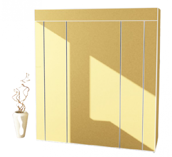 Trioport Trioport Çift Yandan Raflı Bez Dolap - 2