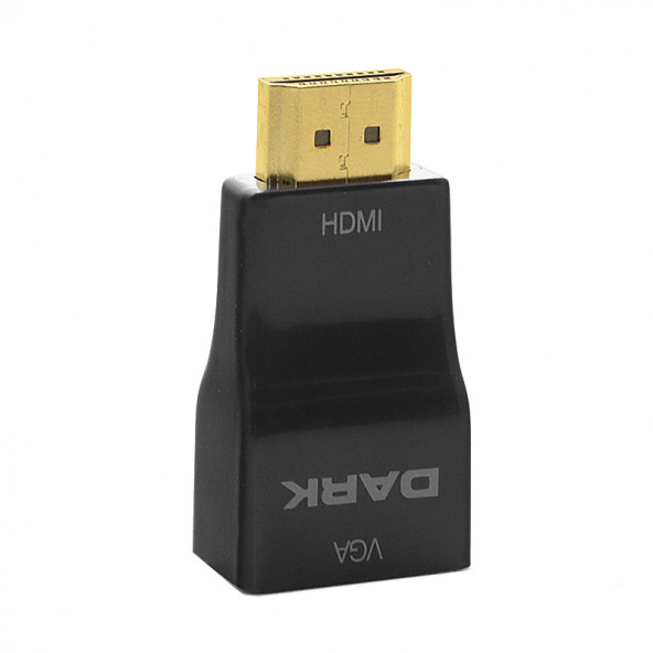 Dark HDMI - VGA Dijital - Analog Dönüştürücü (Ses Desteği Yok) (DK-HD-AHDMIXVGA5) - 3