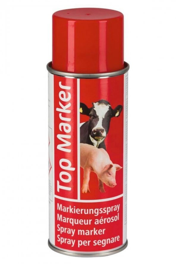 Sprey Boya İşaretleme 500 ml Kırmızı - 2