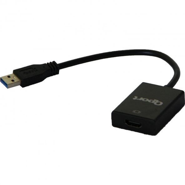 Qport Q-UHD USB 3.0 To HDMI Çevirici Görüntü Kablosu