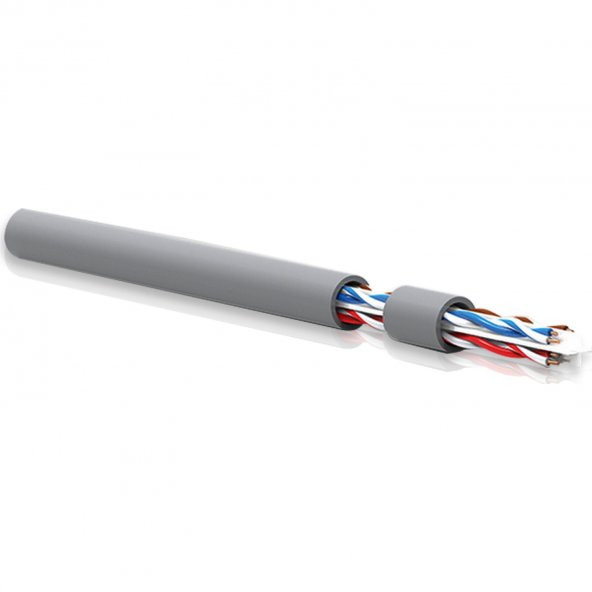Qport Q-CAT6 305 mt. UTP 23Awg 0,57mm Gri Network Ağ Kablosu - 2