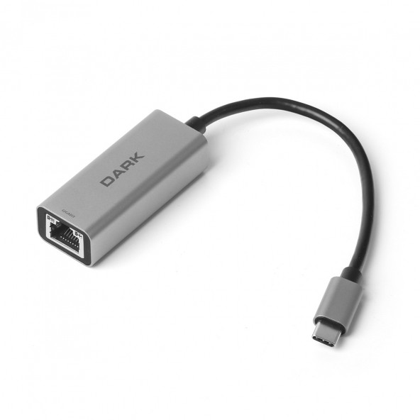 Dark USB 3.1 Type-C Gigabit 10/100/1000 LAN Ethernet Dönüştürücü Adaptör (DK-AC-U31X3GL2)