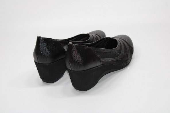 LADYPARK ORTOPEDİK DOLGU TABAN KADIN GÜNLÜK TÜL DETAY BAĞSIZ RAHAT AYAKKABI - 10