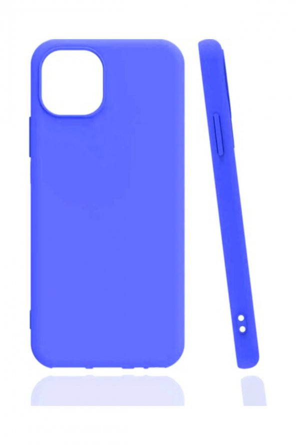 IPhone 13 Pro Lila Silikon Rubber Kılıf Arka Kapak - Resim 2