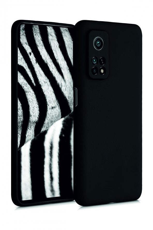 Xiaomi Mi 10T Siyah Silikon Rubber Kılıf Arka Kapak - Resim 3