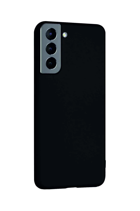 Samsung Galaxy S21 Plus Siyah Silikon Rubber Kılıf Arka Kapak - 3