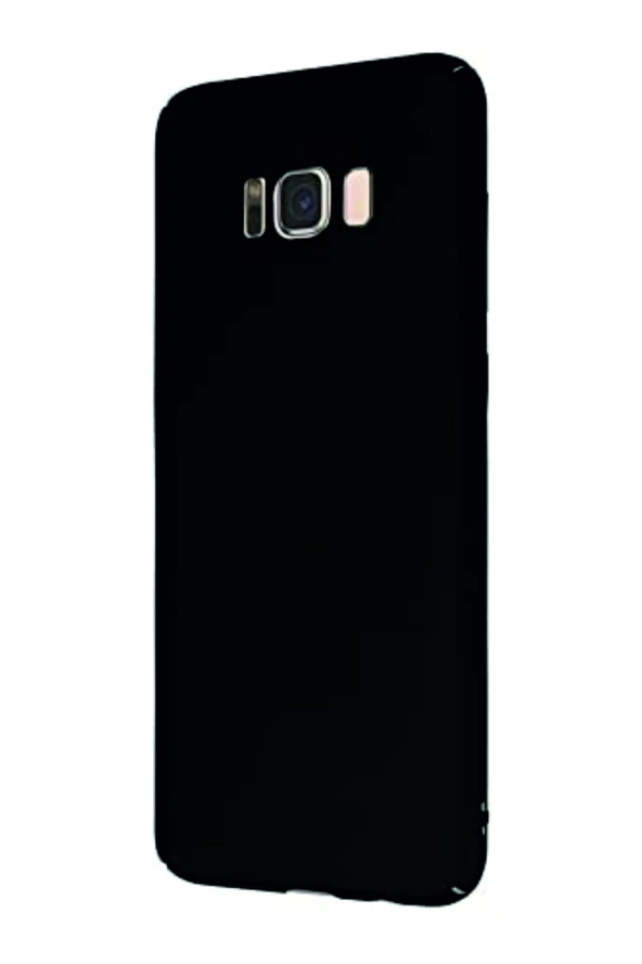 Samsung Galaxy S8 Siyah Silikon Rubber Kılıf Arka Kapak