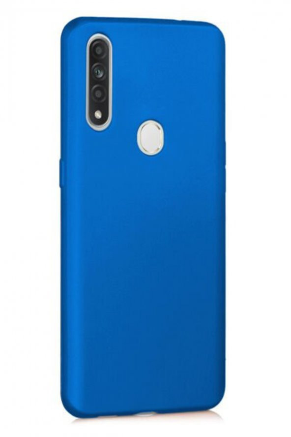 Oppo A31 Kırmızı Silikon Rubber Kılıf Arka Kapak - Resim 3