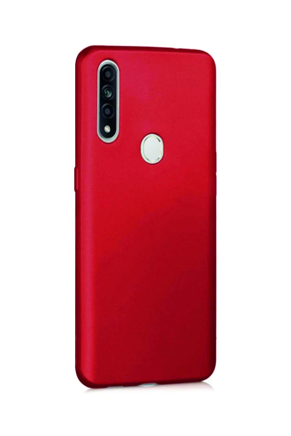 Oppo A31 Kırmızı Silikon Rubber Kılıf Arka Kapak ürün görseli 1