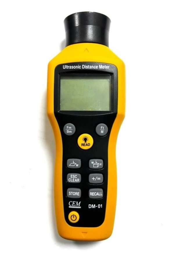 LAZER METRE ULTRASONİK LAZER METRE MESAFE ÖLÇER 16 METRE DEM DM-01