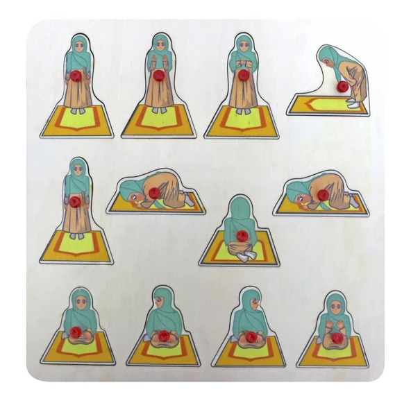 DİNİMİ ÖĞRENİYORUM PUZZLE 10’LU SET - 4