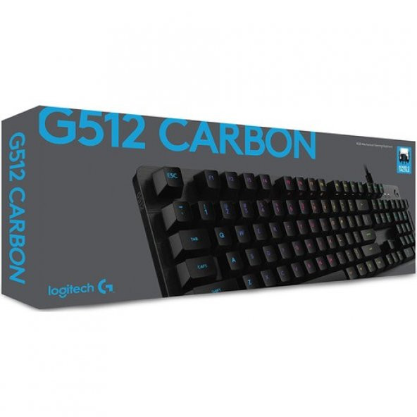 Logitech G512 920-008947 Carbon Lightsync Rgb Işıklı Gx Blue Switch Gaming Q Klavye - 2