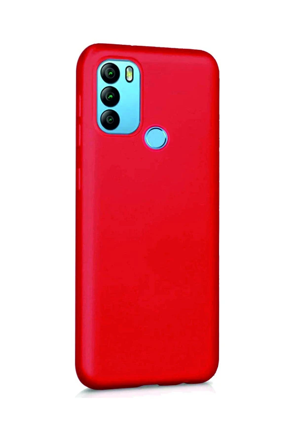 General Mobile GM 21 Plus Kırmızı Silikon Rubber Kılıf Arka Kapak - 2